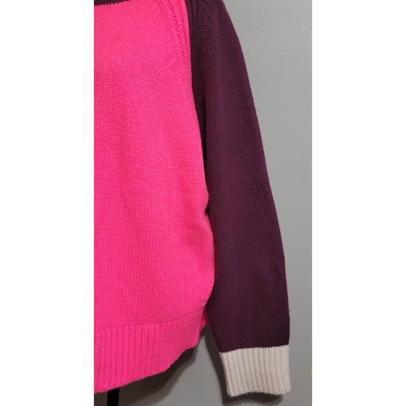 Ann Taylor Colorblock Knit Sweater - Picture 6 of 8
